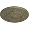 Ekena Millwork Flower Ceiling Medallion (Fits Canopies up to 3 7/8"), 27"OD x 1 1/8"P, Witch Hazel Crackle CM27FLWHC - alternate 4